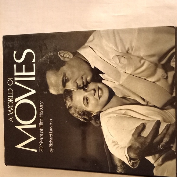 book Other - BOOK - A WORLD OF MOVIES, HARDCOVER, BY RICHARD LAWTON,